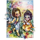 "Little Krishna Balaram" T-Shirt